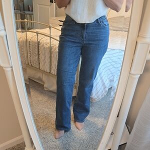 Judy Blue Straight Leg Women's Jeans in Classic Blue